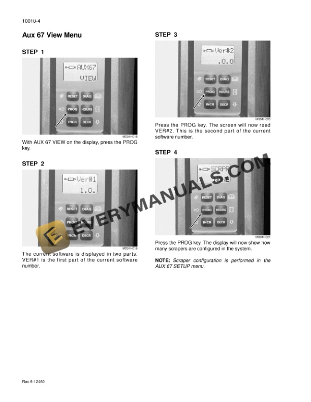 Case STX275, STX325, STX375, STX425, STX450 Steiger Tractor Service Manual 6-14580-4