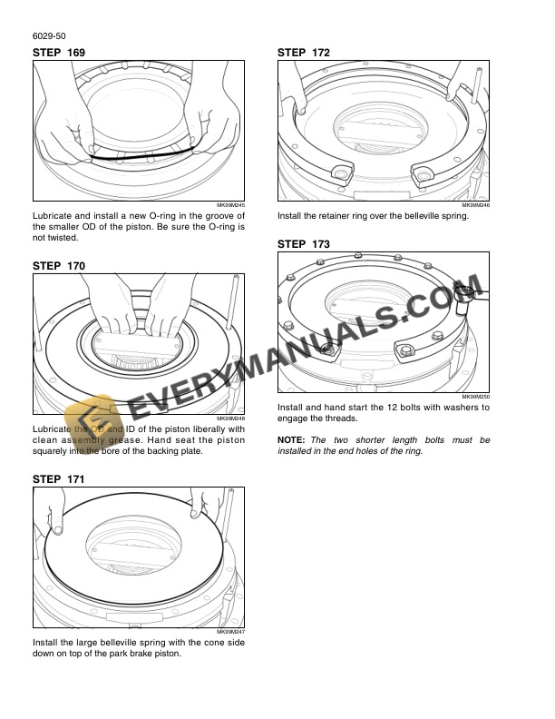 Case STX275, STX325, STX375, STX425, STX450, STX500 Steiger Tractor Repair Manual 6-17810-4