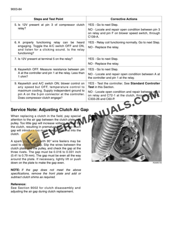 Case STX275, STX325, STX375, STX425, STX450, STX500 Steiger Tractor Service Manual 6-17680-5