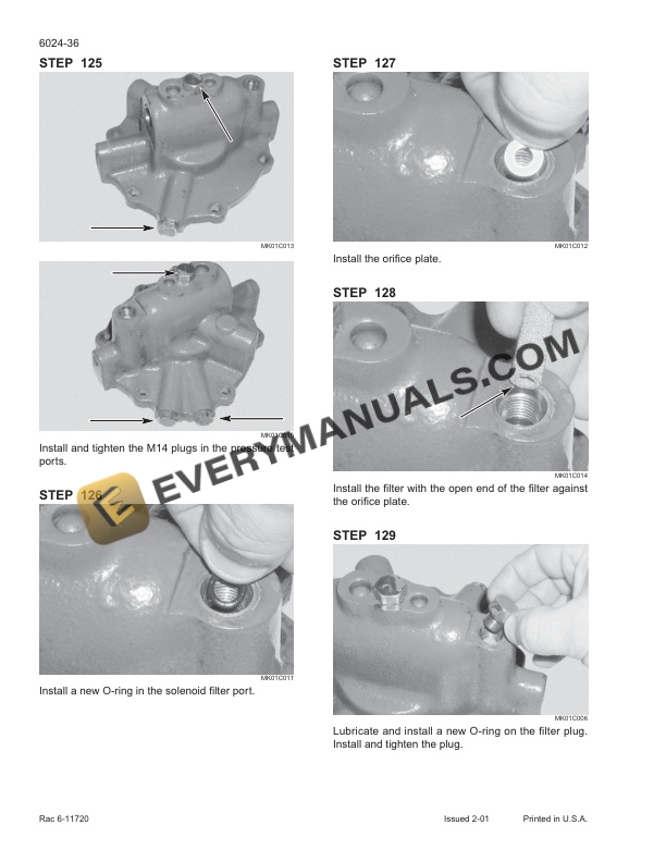 Case STX275 through STX450 Tractor Service Manual 6-13290-3