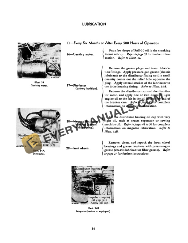 Case Super M, MV Tractor Operator Manual 1004296R1-3
