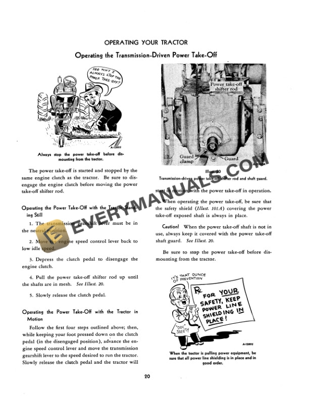 Case Super M-TA Diesel Tractor Operator Manual 1004323R2-2