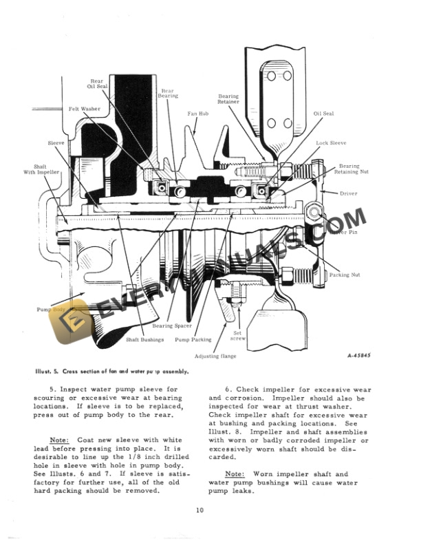 Case Super M-TA Tractor Cooling System Service Manual GSS-1174-4