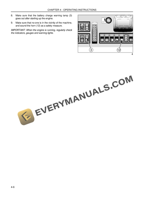 Case SV208, SV210, SV212, SV216 Vibratory Rollers with Murphy Multi Operator Manual 84287230-3