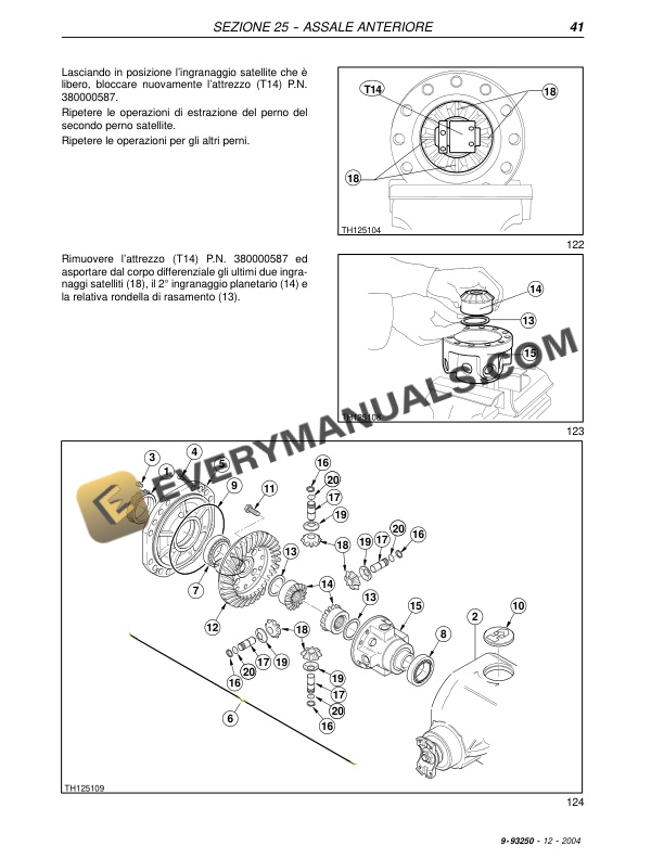 Case TX130-30, TX130-30 Turbo, TX130-33, TX130-33 Turbo Tractor Repair Manual 9-93250 IT-4