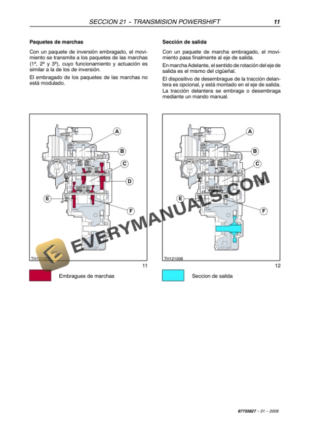 Case TX130-30, TX130-33 Tractor Repair Manual 87755827-2