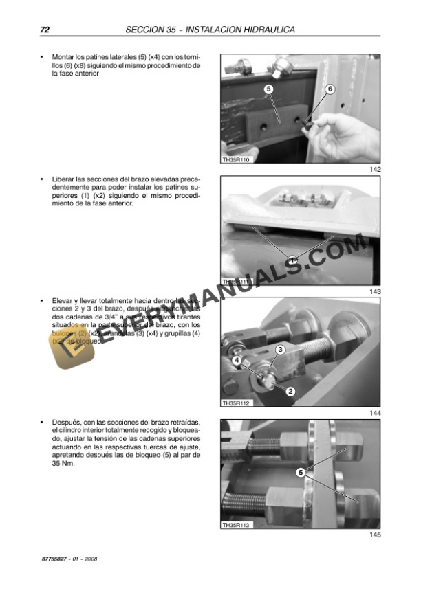 Case TX130-30, TX130-33 Tractor Repair Manual 87755827-5