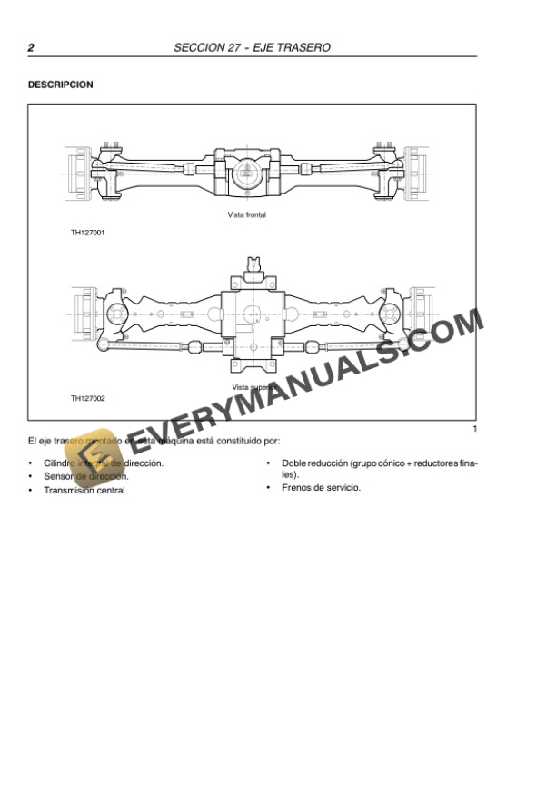 Case TX130-40 Turbo, TX130-43 Turbo, TX130 Repair Manual 87682531A-4