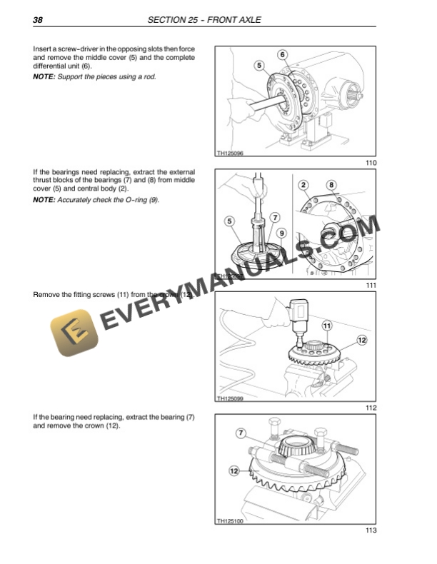 Case TX130-40 Turbo, TX130-43 Turbo, TX130 Service Manual 87595115A-4