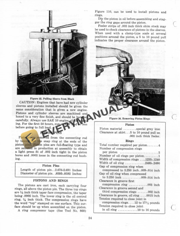 Case VA Series Tractor and Engine Service Manual-3