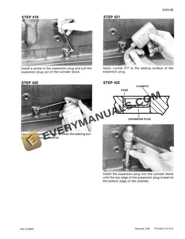 Case W14B Loader Service Manual 8-42830-R1-2