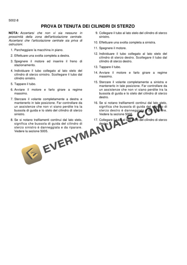 Case W170B Wheel Loader Repair Manual 87614927-3