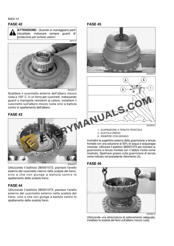 Case W170B Wheel Loader Repair Manual 87614927-4