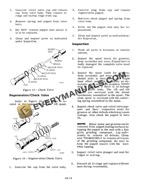 Case W24B Loader Service Manual 9-72398-3