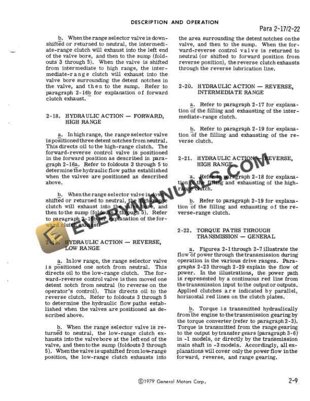 Case W26 Series B Loader Service Manual 9-71017-4