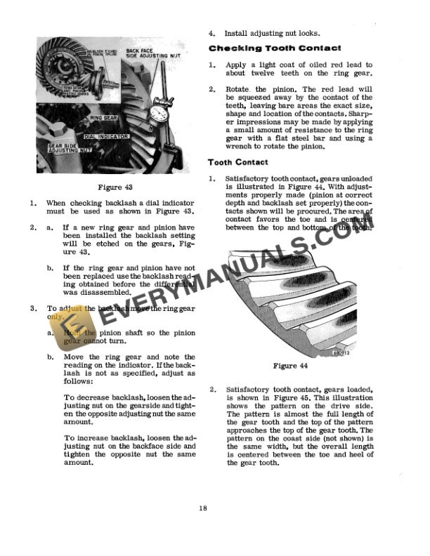 Case W26 Series B Loader Service Manual 9-71017-5