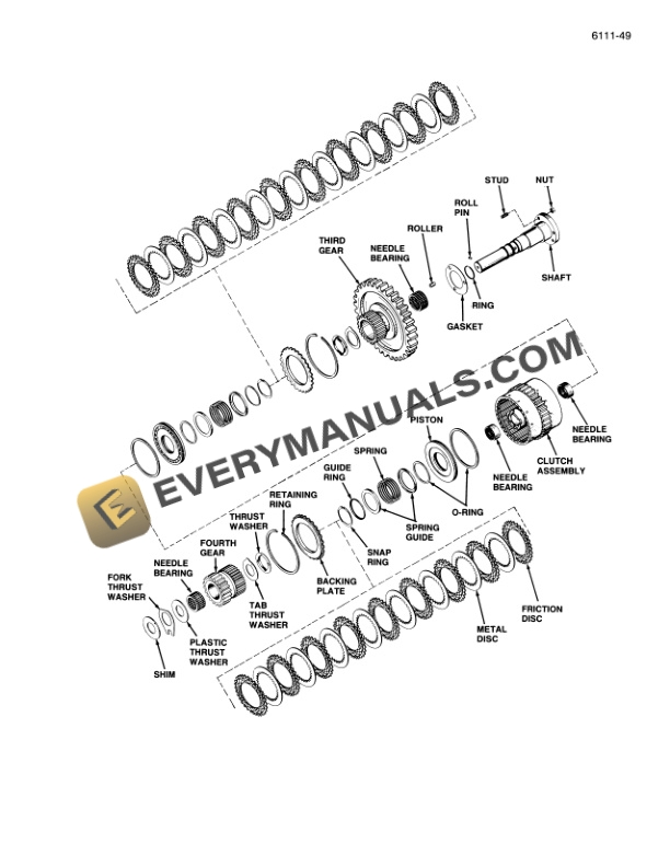 Case W30 Loader Service Manual 8-70330-4
