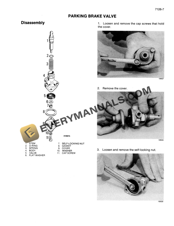 Case W30 Loader Service Manual 8-70330-5
