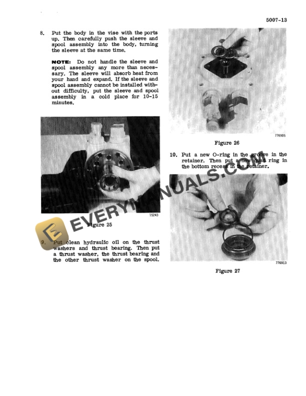 Case W36 Loader Service Manual 9-66874-3