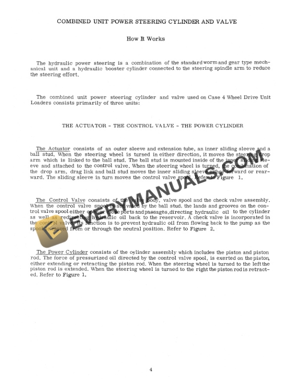 Case W8, W9, W10 Loader Service Manual 9-99965R0-3