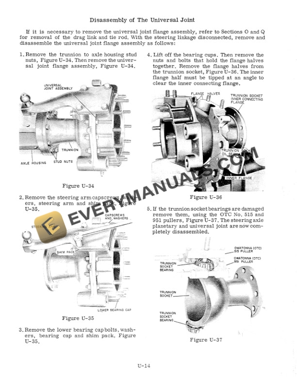 Case W8C, W9C, W10C Loader Service Manual 9-99825-4