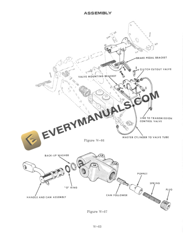 Case W8C, W9C, W10C Loader Service Manual 9-99825-5