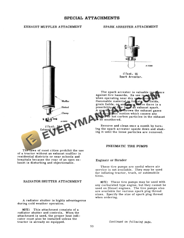 Case WD-6 Tractor Operator Manual 1004064R3-5