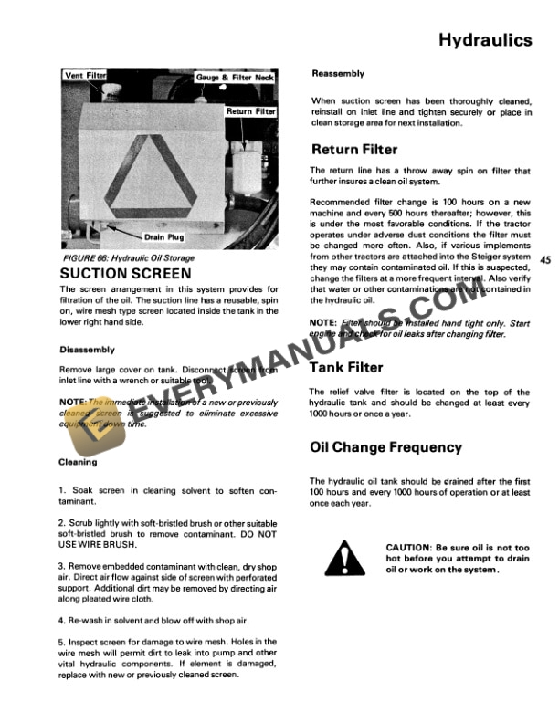 Case Wildcat Tractor Operator Manual 37-046-5