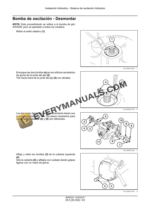 Case WX148 Wheeled Excavator Service Manual 48005357 ES PDF 5 Case WX148 Wheeled Excavator Service Manual 48005357 ES PDF - Image 3