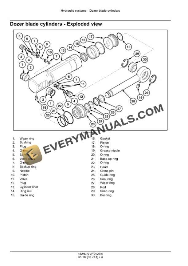 Case WX168, WX188 Wheeled Excavator Service Manual 48005370 PDF 6 Case WX168, WX188 Wheeled Excavator Service Manual 48005370 PDF - Image 4