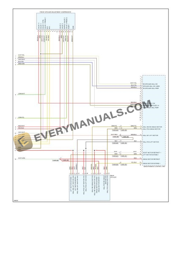 Porsche 911 Carrera 4S Cabriolet (992) 2023 Electrical Diagrams F6-3.0L Turbo 4 Porsche 911 Carrera 4S Cabriolet (992) 2023 Electrical Diagrams F6-3.0L Turbo - Image 2