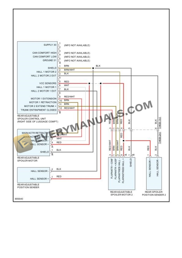 Porsche Panamera 4 (YAA) 2024 Electrical Diagrams V6-2.9L Turbo