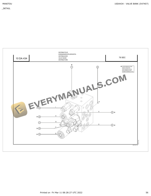 Manitou 100 SEC Parts Manual 547407 7 Manitou 100 SEC Parts Manual 547407 - Image 5