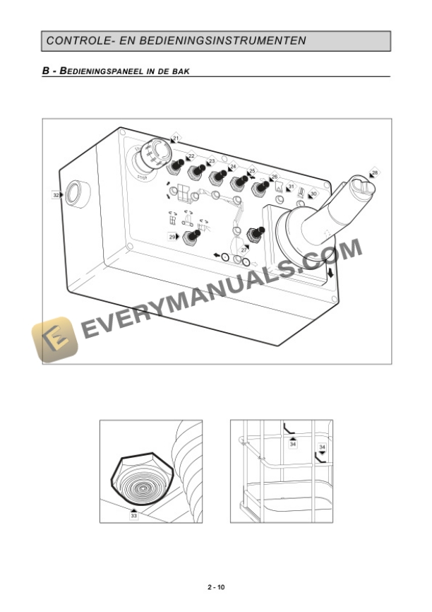 Manitou 120 AETJ Compact Instruction Manual 547362 NL-3