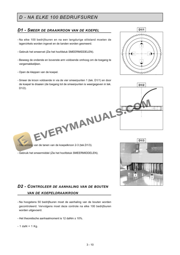 Manitou 120 AETJ Compact Instruction Manual 547362 NL-5