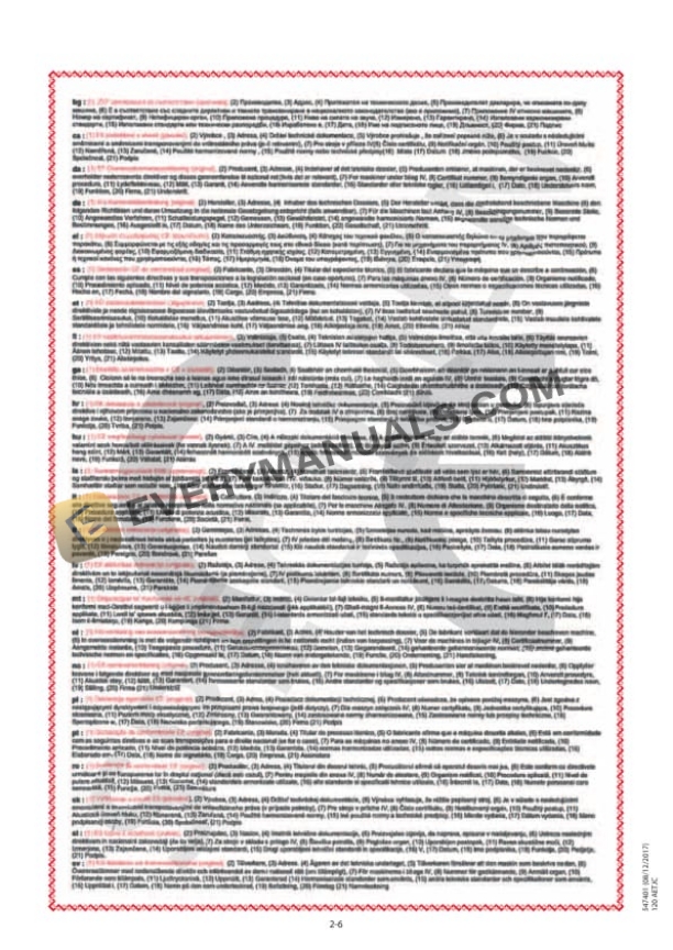 Manitou 120 AETJC Operator Manual 547401 SU-3