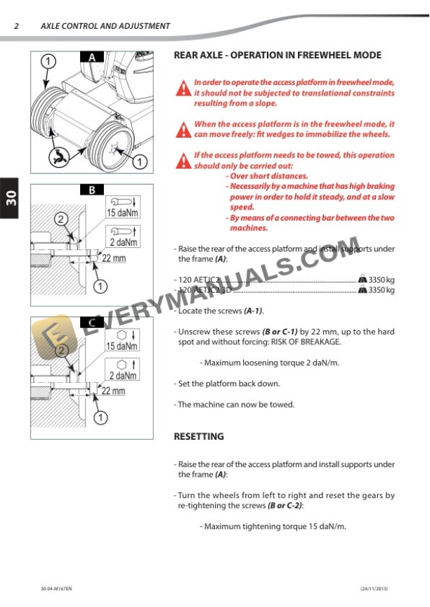 Manitou 120 AETLC2, 120 AETLC2 3D Repair Manual 547404EN 4 Manitou 120 AETLC2, 120 AETLC2 3D Repair Manual 547404EN - Image 2