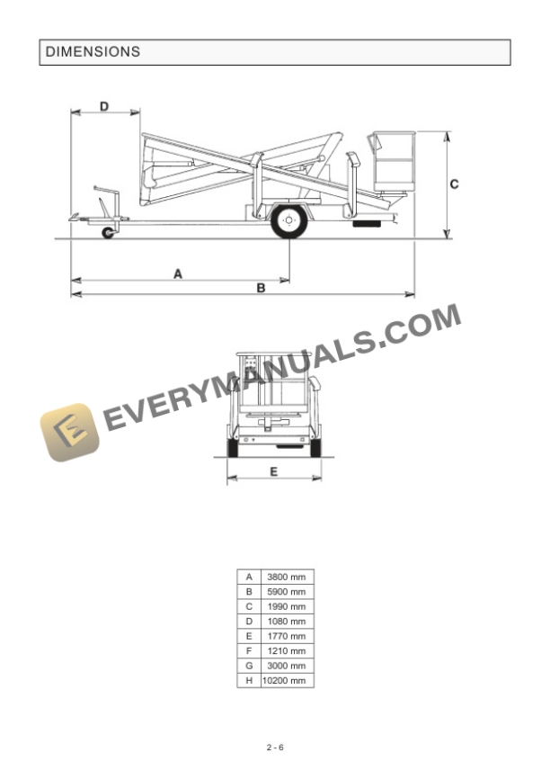 Manitou 120TH Access Platform Operator Manual 547111 5 Manitou 120TH Access Platform Operator Manual 547111-3