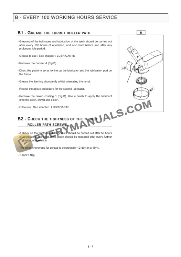 Manitou 120TH Access Platform Operator Manual 547111 7 Manitou 120TH Access Platform Operator Manual 547111-5