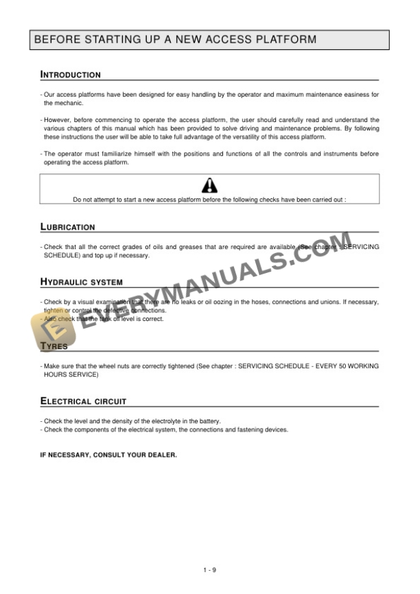 Manitou 150 AET, 171 AET Platforms Operator Manual 547115EN 4 Manitou 150 AET, 171 AET Platforms Operator Manual 547115EN - Image 2