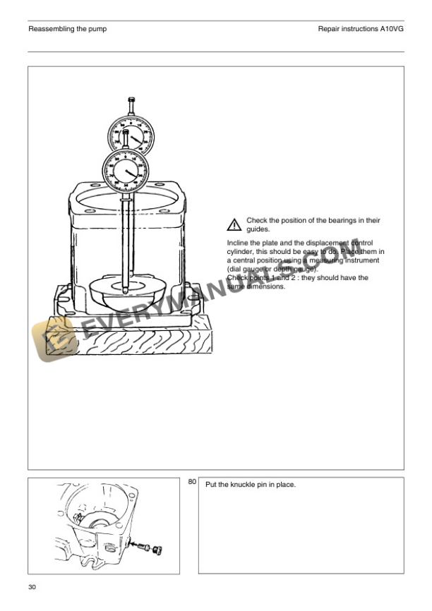 Manitou 150 ATS Access Platform Repair Manual 547330-5