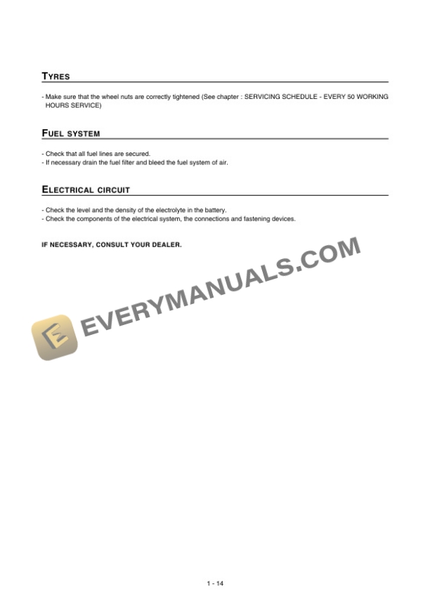 Manitou 150 ATT, 170 ATT Access Platform Operator Manual Operator Manual 4 Manitou 150 ATT, 170 ATT Access Platform Operator Manual Operator Manual - Image 2