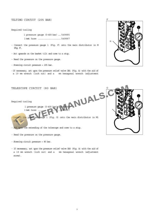Manitou 150 ATT Platforms Parts Manual 547315EN-2