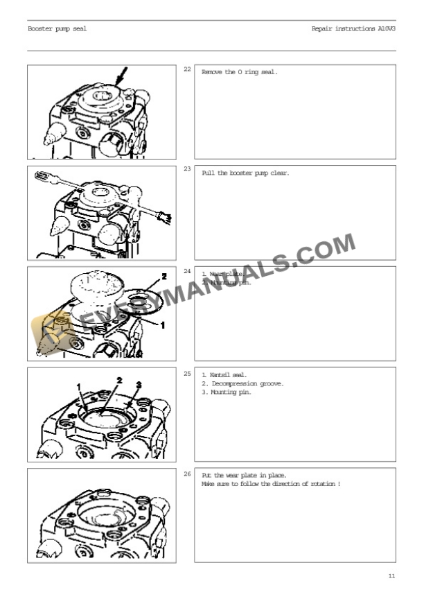 Manitou 150 ATT Platforms Parts Manual 547315EN-3