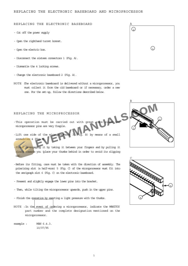 Manitou 150 ATT Platforms Parts Manual 547315EN-5