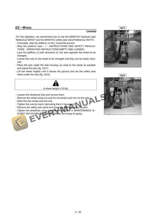 Manitou 160 ATJ, 180 ATJ Access Platform Operator Manual 547370-5