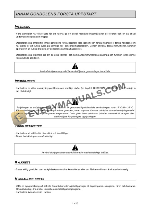 Manitou 160 ATJ, 180 ATJ Operator Manual 547370 SU-2
