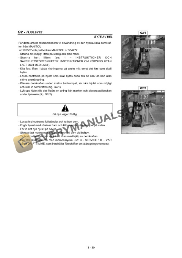 Manitou 160 ATJ, 180 ATJ Operator Manual 547370 SU-5