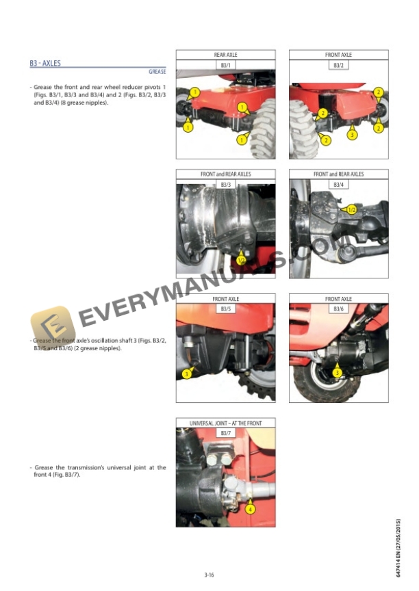 Manitou 160 ATJ E3, 160 ATJ E3 RC, 180 ATJ 2 E3, 180 ATJ 2 E3 RC Australia Instruction Manual 647414EN-5