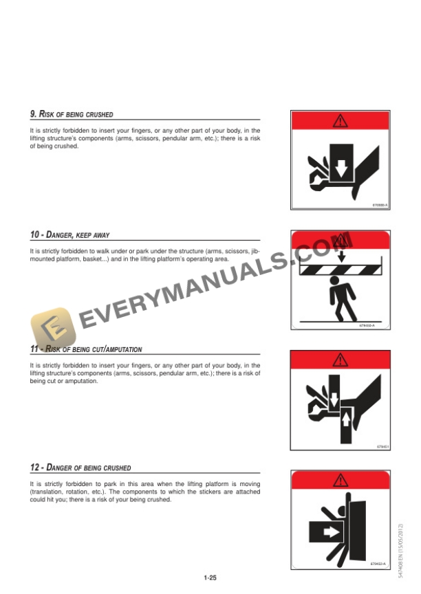 Manitou 160 ATJ Plus Euro 3, 180 ATJ Euro 3, 180 ATJS Euro 3 Instruction Manual 547408EN-2